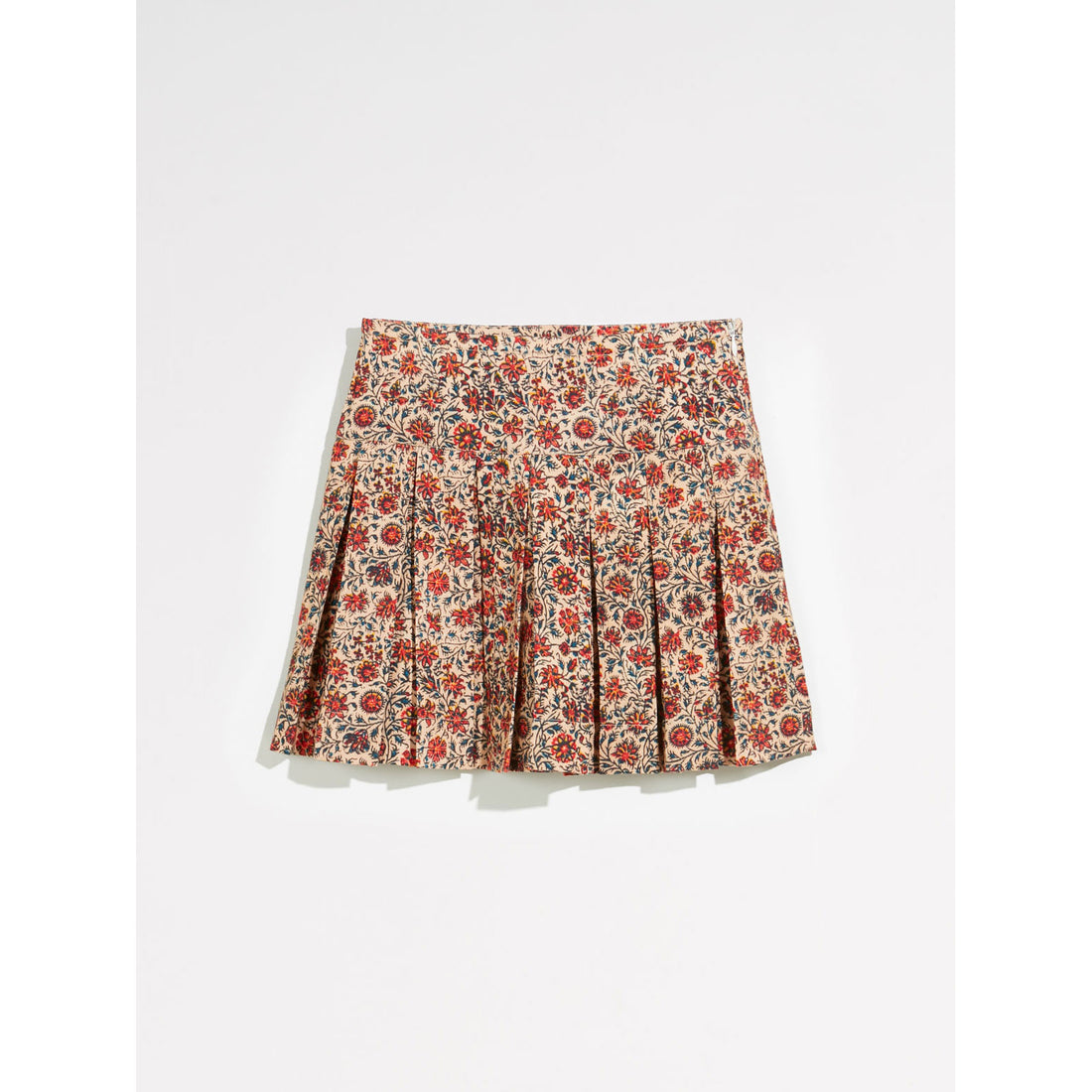 Bellerose Floral Print Haka Skirt