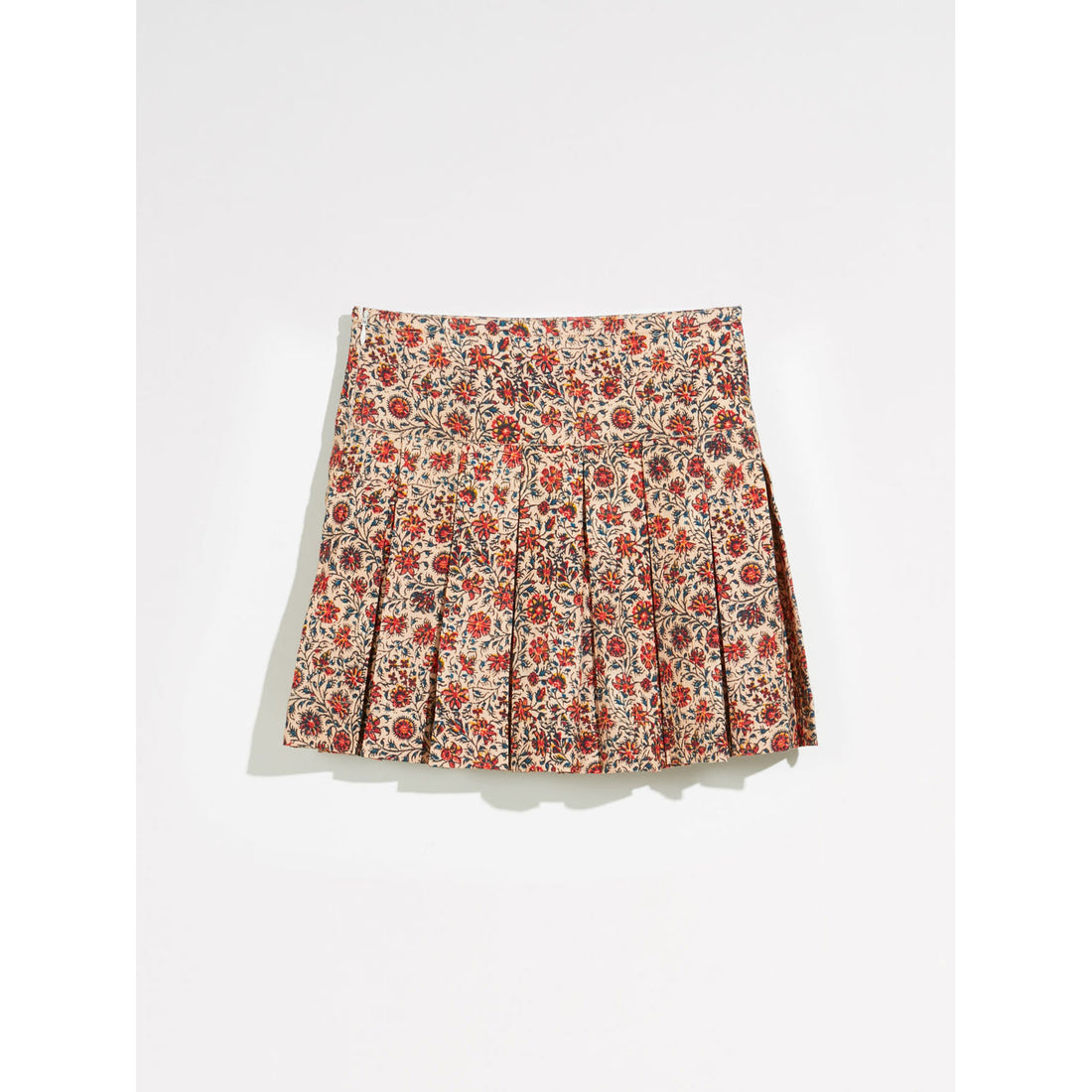 Bellerose Floral Print Haka Skirt