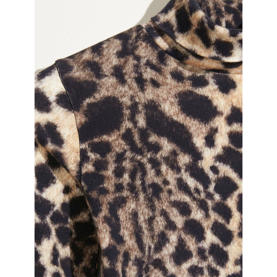 Bellerose Leopard Valou Turtleneck