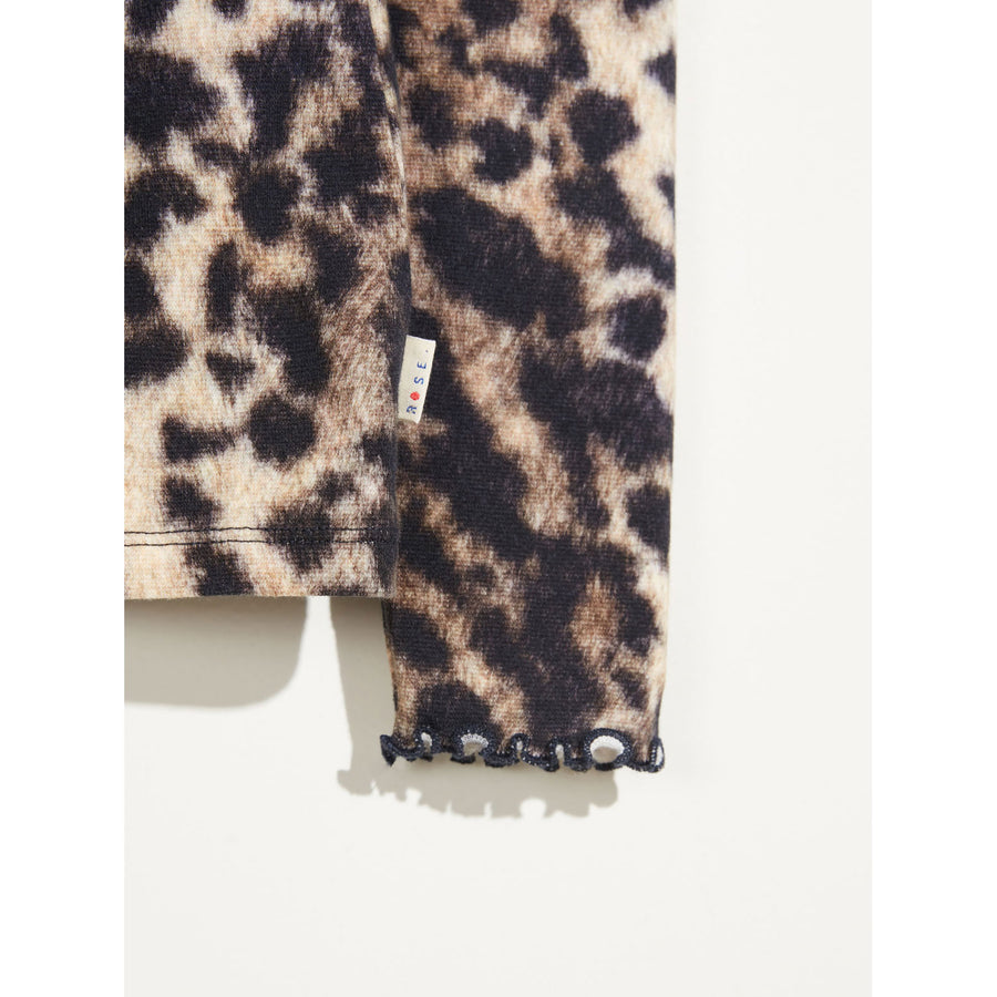 Bellerose Leopard Valou Turtleneck