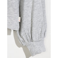 Bellerose Heather Grey Mazo Loose Sleeve Tee