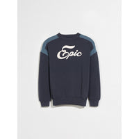 Bellerose Navy Fargol Sweatshirt