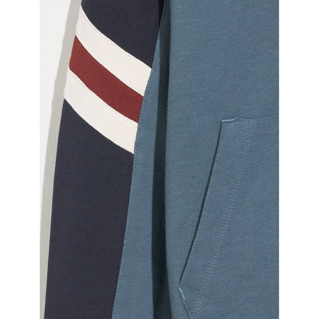 Bellerose Dove Fazol Zip Up Sweatshirt