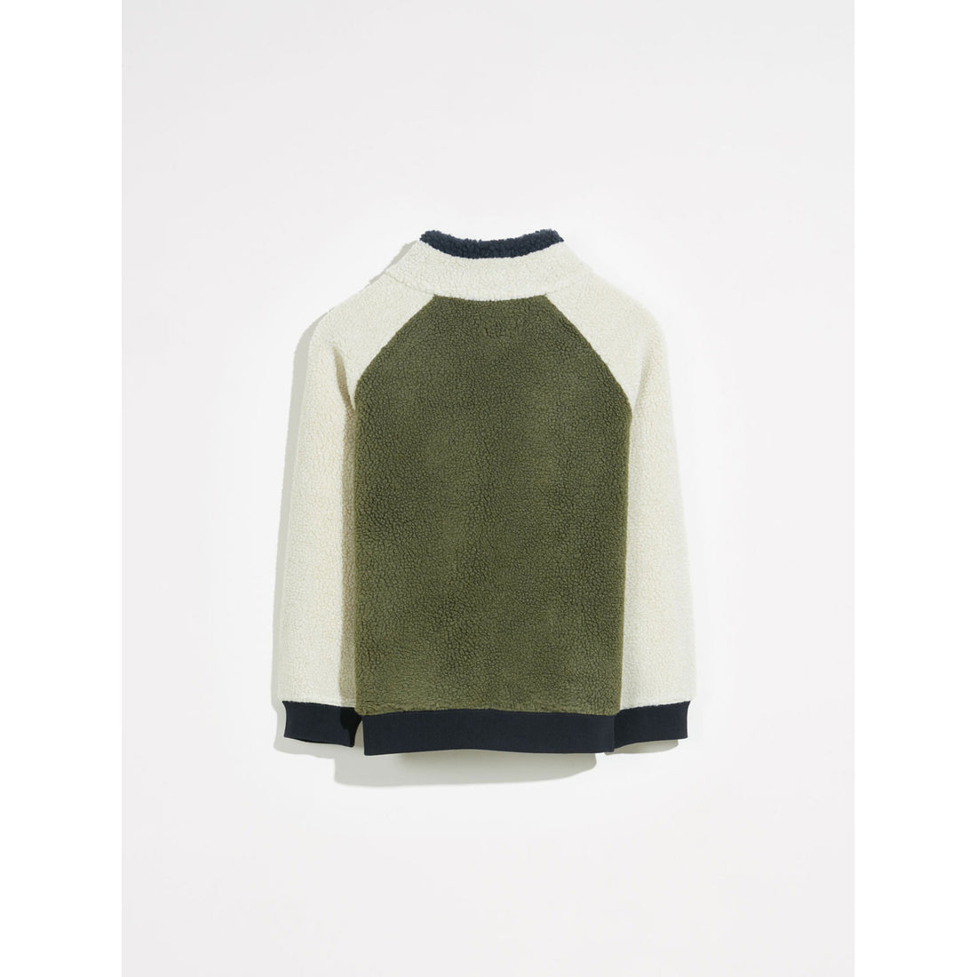 Bellerose Calcaire Zip Colorblock Almo Sweatshirt
