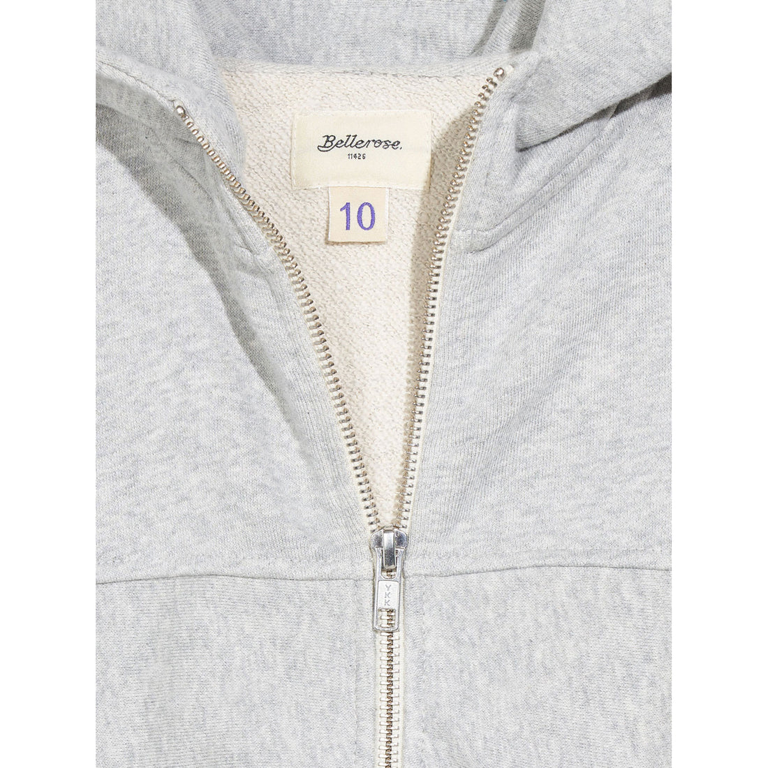 Bellerose Heather Grey Foula Hoodie