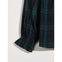 Bellerose Green Check Iconic Blouse