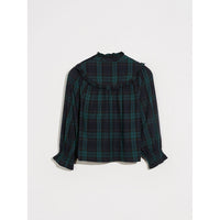 Bellerose Green Check Iconic Blouse