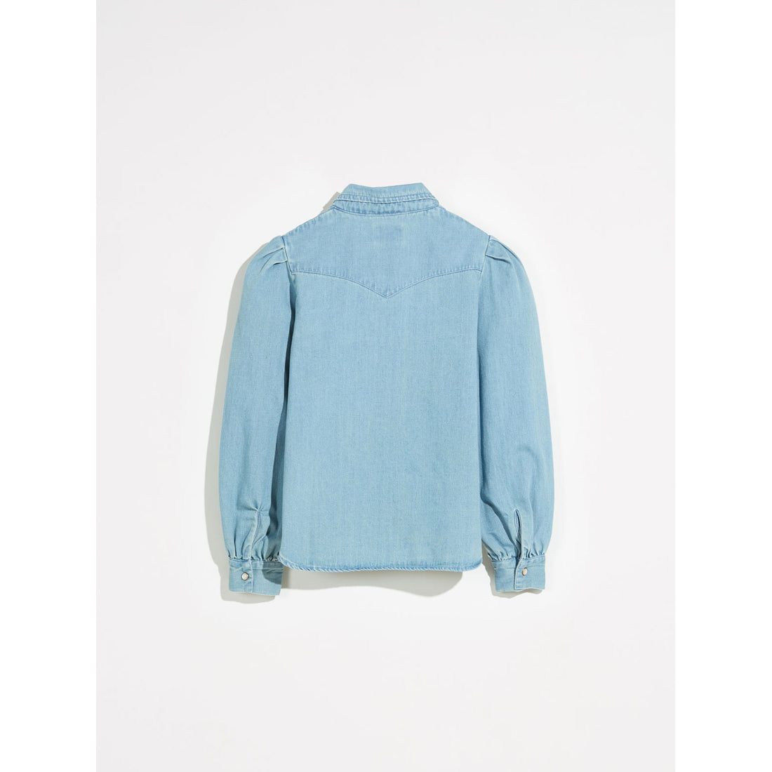 Bellerose Medium Blue Stone Vegas Button Down Shirt