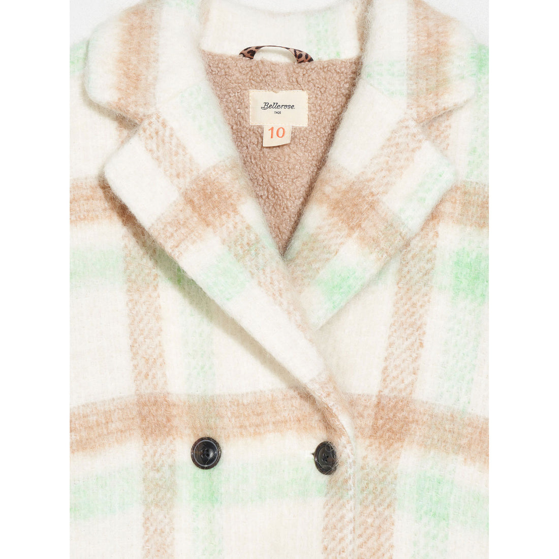Bellerose Check Sybil Long Coat