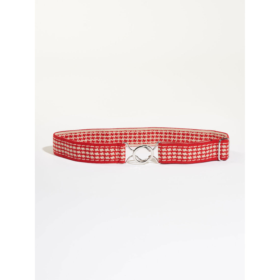 Bellerose Red Check Cylia Belt