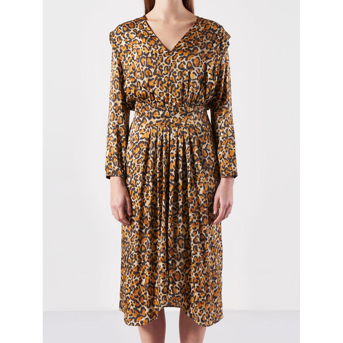 Bellerose Yellow Printed Annie Womens Dress