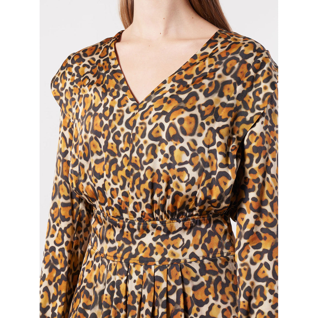 Bellerose Yellow Printed Annie Womens Dress