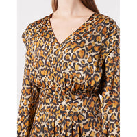 Bellerose Yellow Printed Annie Womens Dress