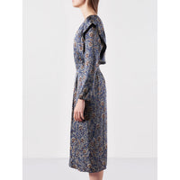 Bellerose Blue Printed Annie Womens Dress