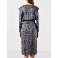 Bellerose Blue Printed Annie Womens Dress