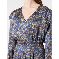 Bellerose Blue Printed Annie Womens Dress