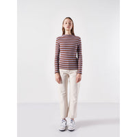 Bellerose Purple Stripe Niba Womens Tee