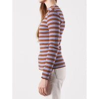 Bellerose Purple Stripe Niba Womens Tee