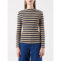 Bellerose Beige Stripe Niba Womens Tee