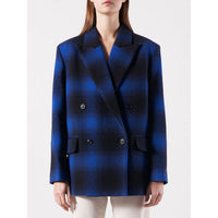 Bellerose Blue Check Veruca Womens Blazer