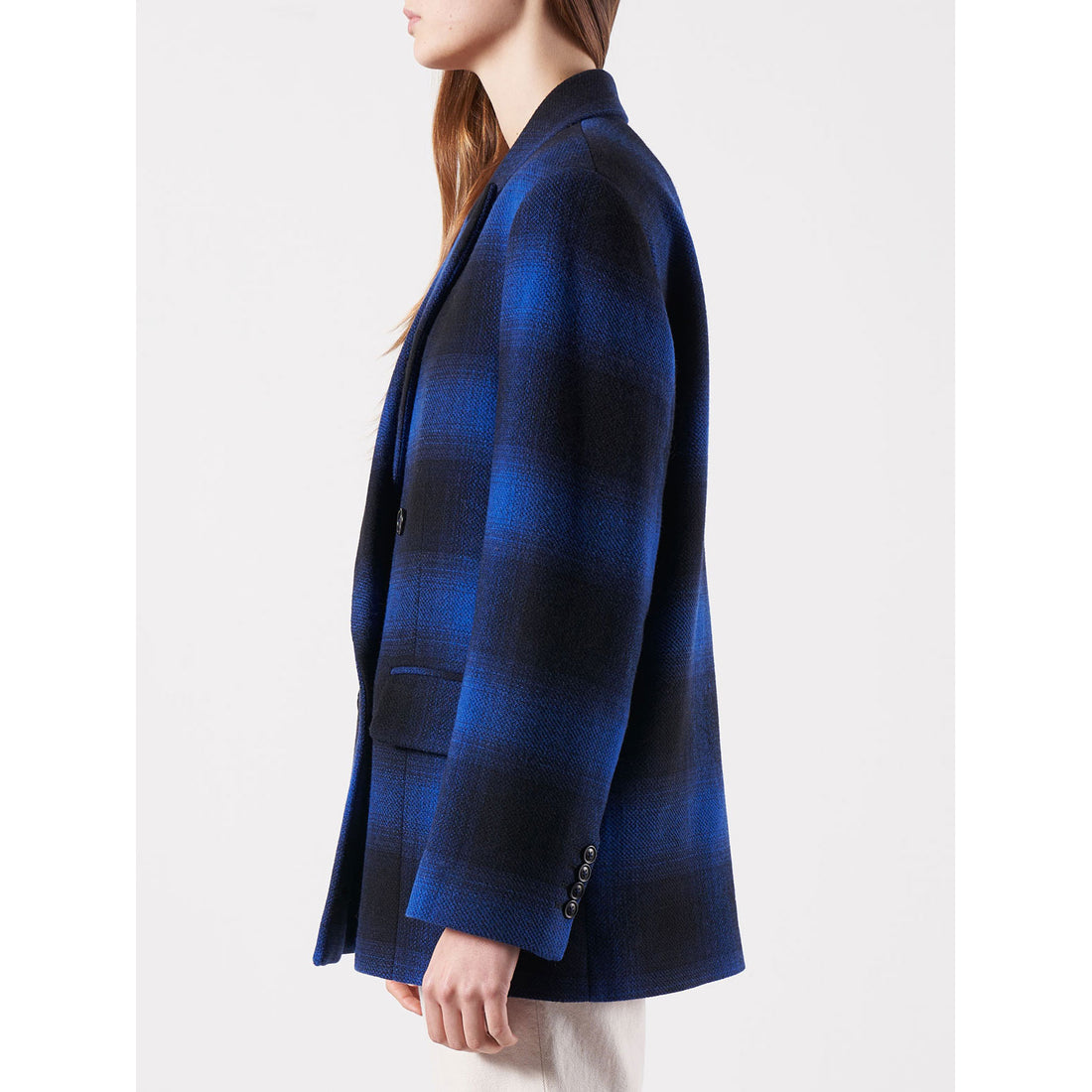 Bellerose Blue Check Veruca Womens Blazer