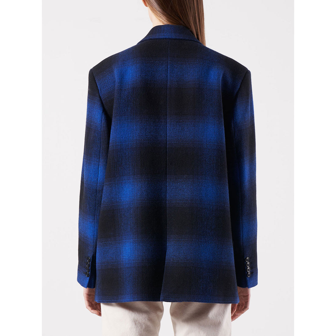 Bellerose Blue Check Veruca Womens Blazer