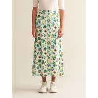 Bellerose Cream Printed Alexie Womens Skirt