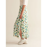 Bellerose Cream Printed Alexie Womens Skirt