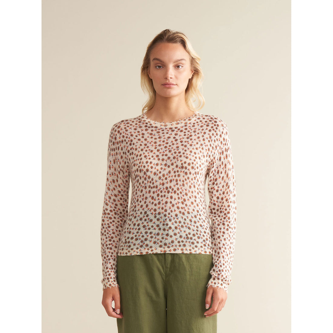 Bellerose Milky Way Rybbe Womens Sweater