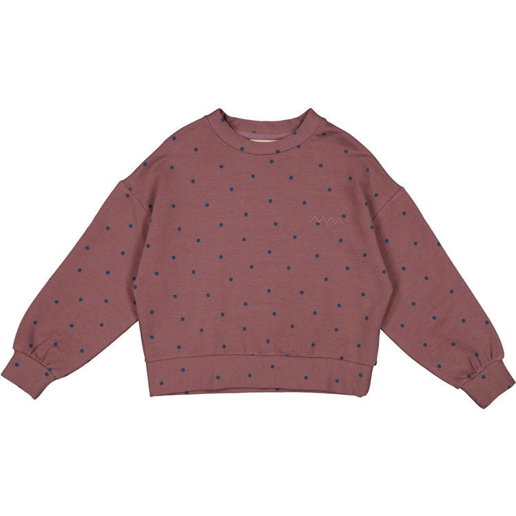 MarMar Copenhagen Mahogany Dot Tham Sweatshirt