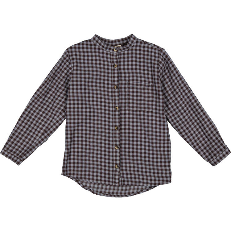 MarMar Copenhagen Espresso Check Theodor Shirt