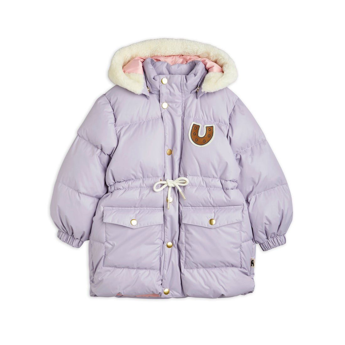 Mini Rodini Purple Horseshoe Heavy Puffer