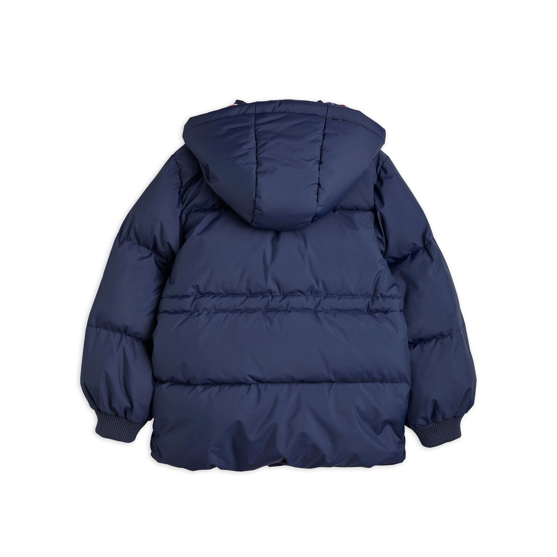 Mini Rodini Navy Cat Patch Puffer Jacket