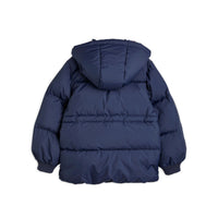 Mini Rodini Navy Cat Patch Puffer Jacket