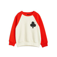 Mini Rodini Offwhite Clover Sp Sweatshirt