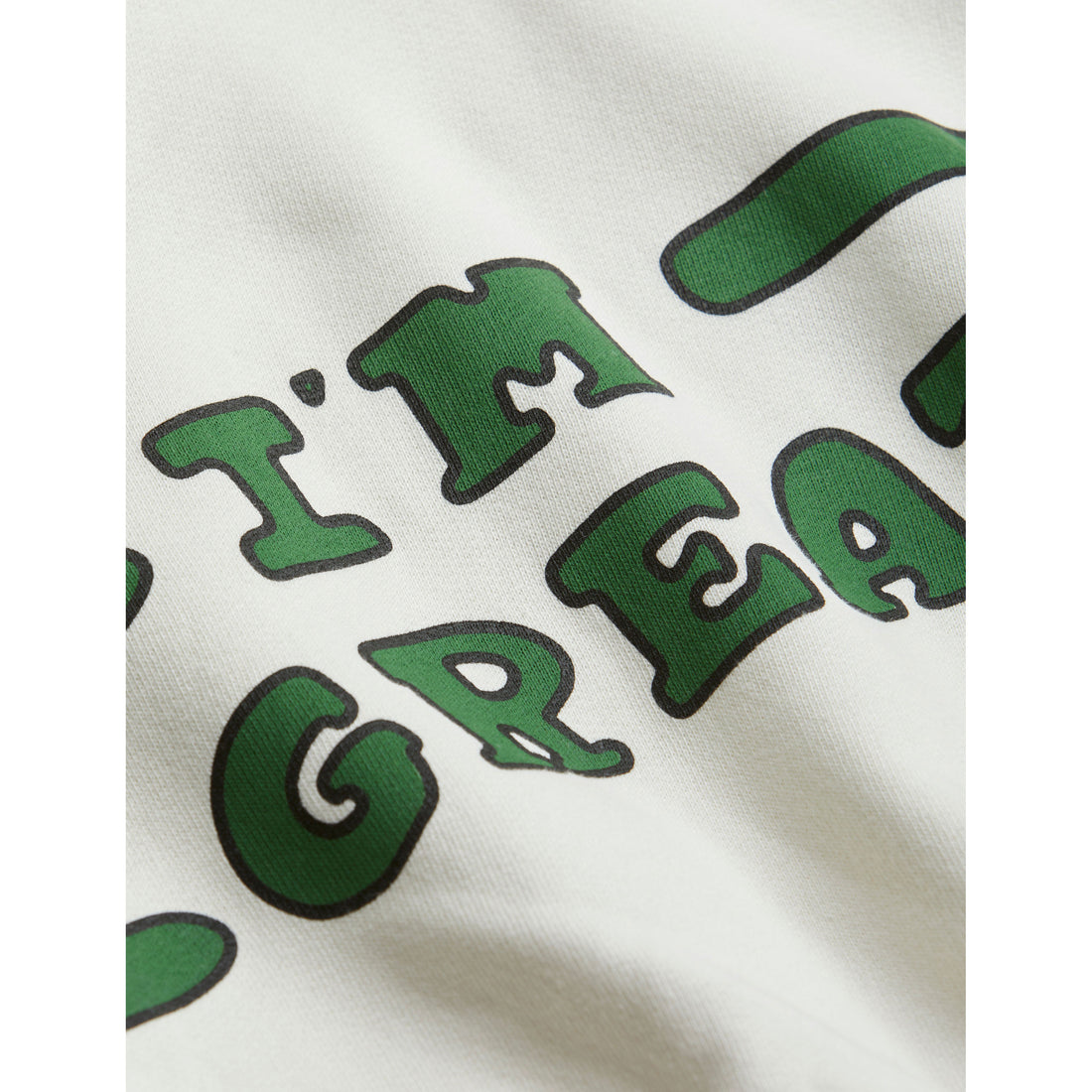 Mini Rodini Green I Am Great Sp Sweatshirt