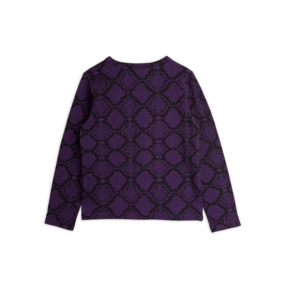 Mini Rodini Purple Snakeskin Ls Tee