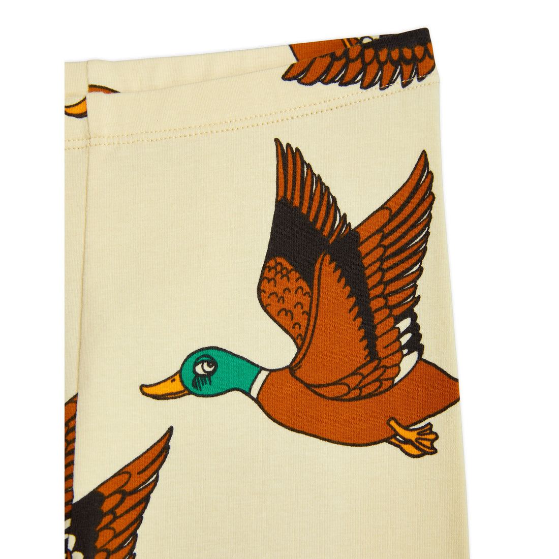 Mini Rodini Yellow Ducks Aop Leggings