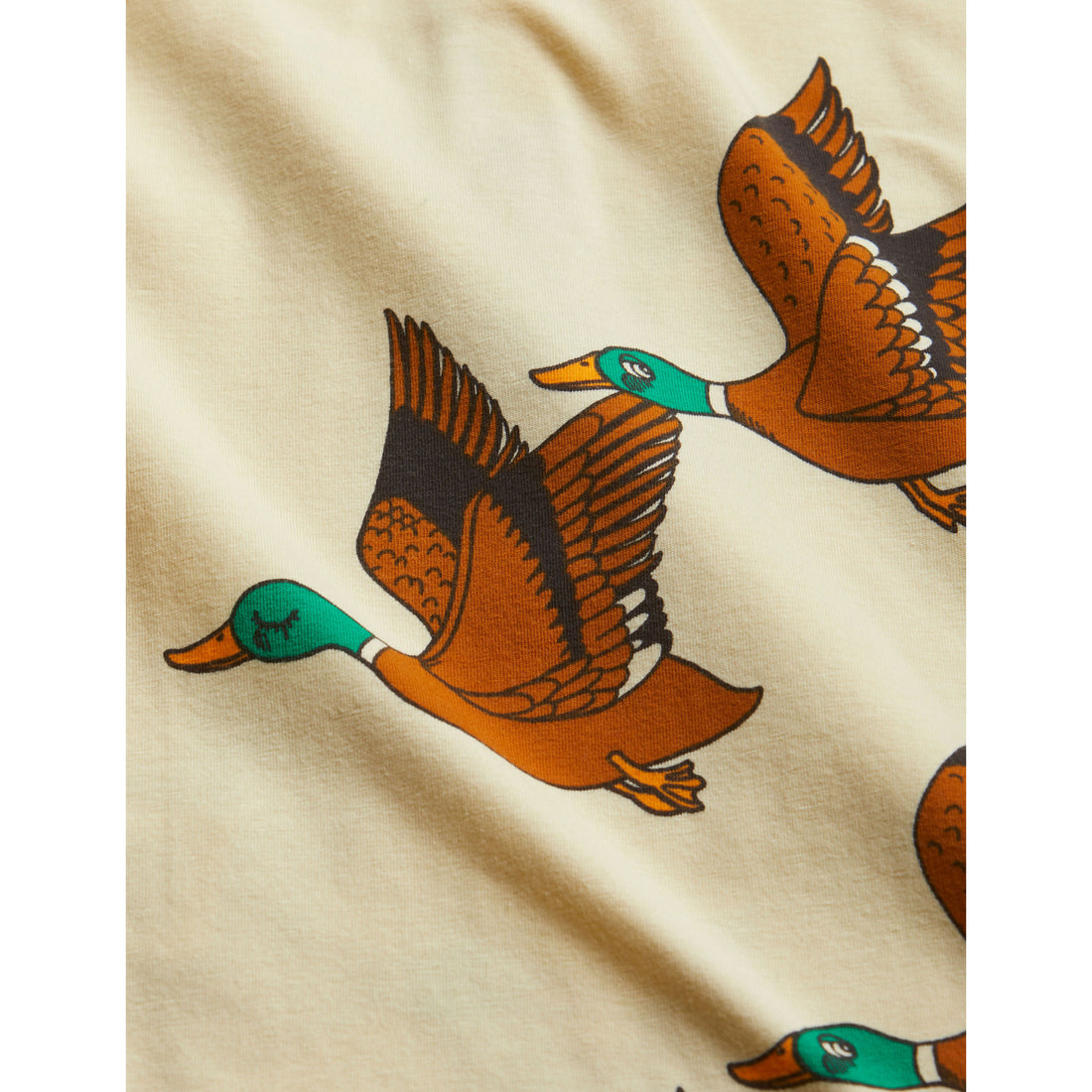 Mini Rodini Yellow Ducks Aop Leggings