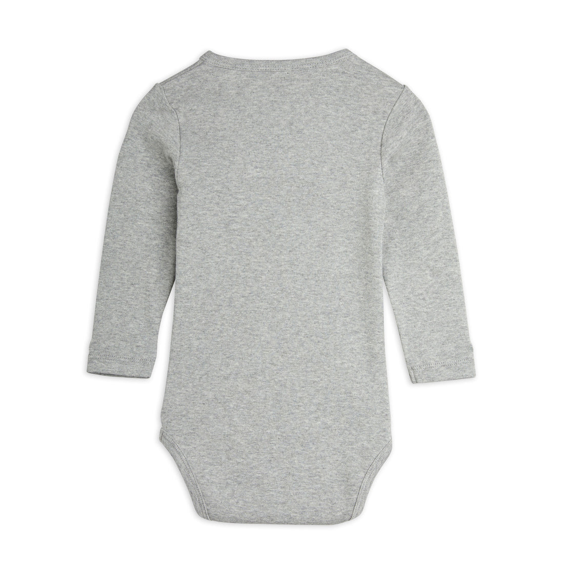 Mini Rodini Grey Melange Horses Patch Ls Body