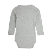 Mini Rodini Grey Melange Horses Patch Ls Body