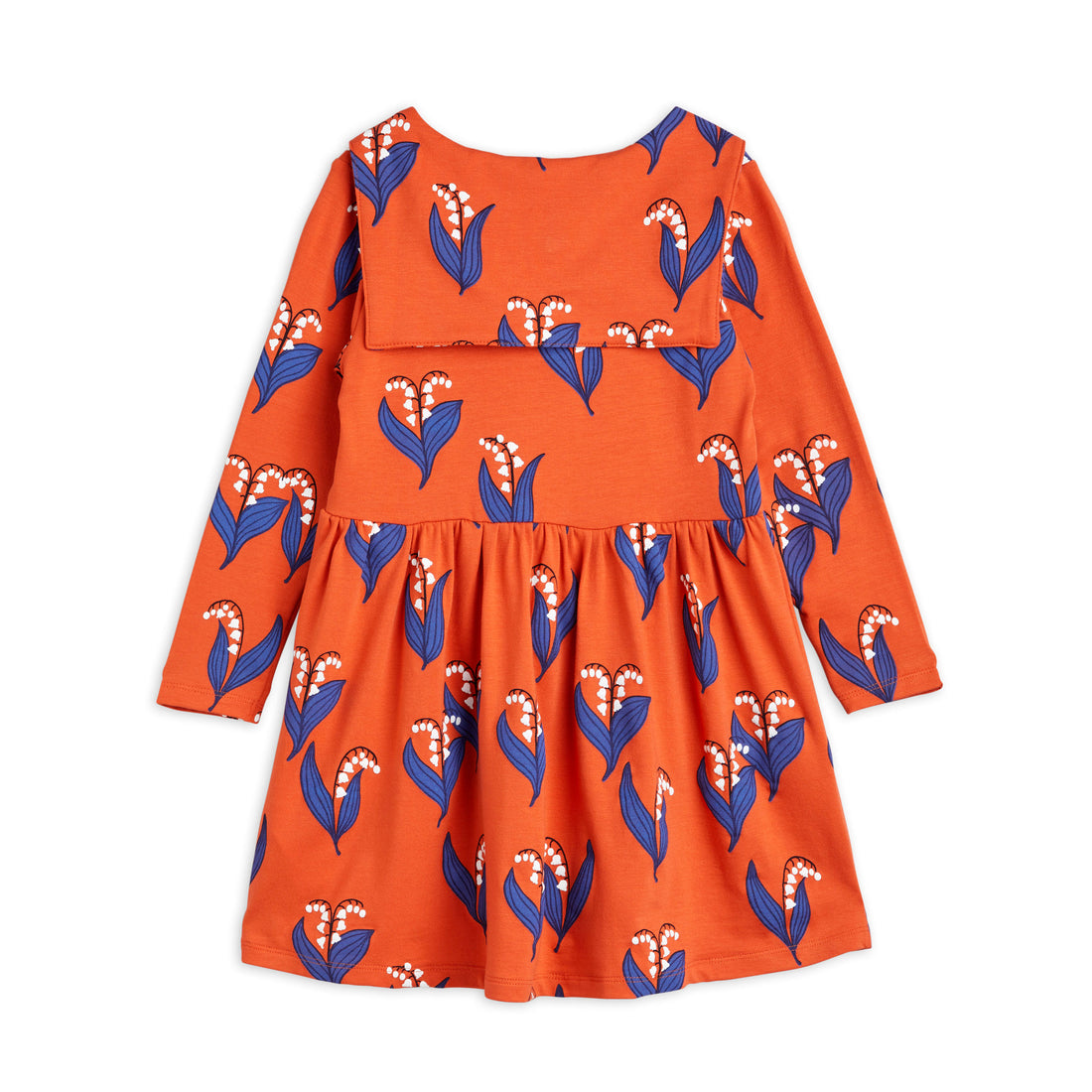 mini rodini butterfly dress Mini Rodini Red Lily Of The Valley Ls Dress