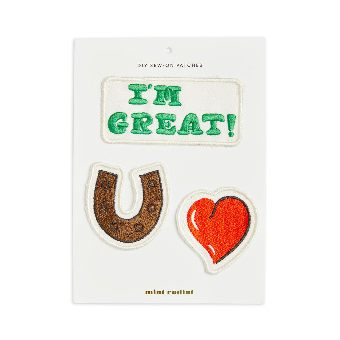 Mini Rodini Multi Diy Sew On Patches