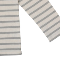 Bene Bene  Light Grey Inn Stripe Tee
