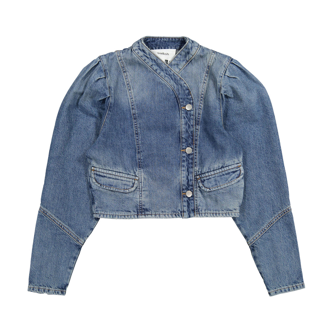 Ba-sh Denim Daisy Jacket