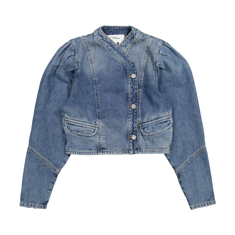 Ba-sh Denim Daisy Jacket