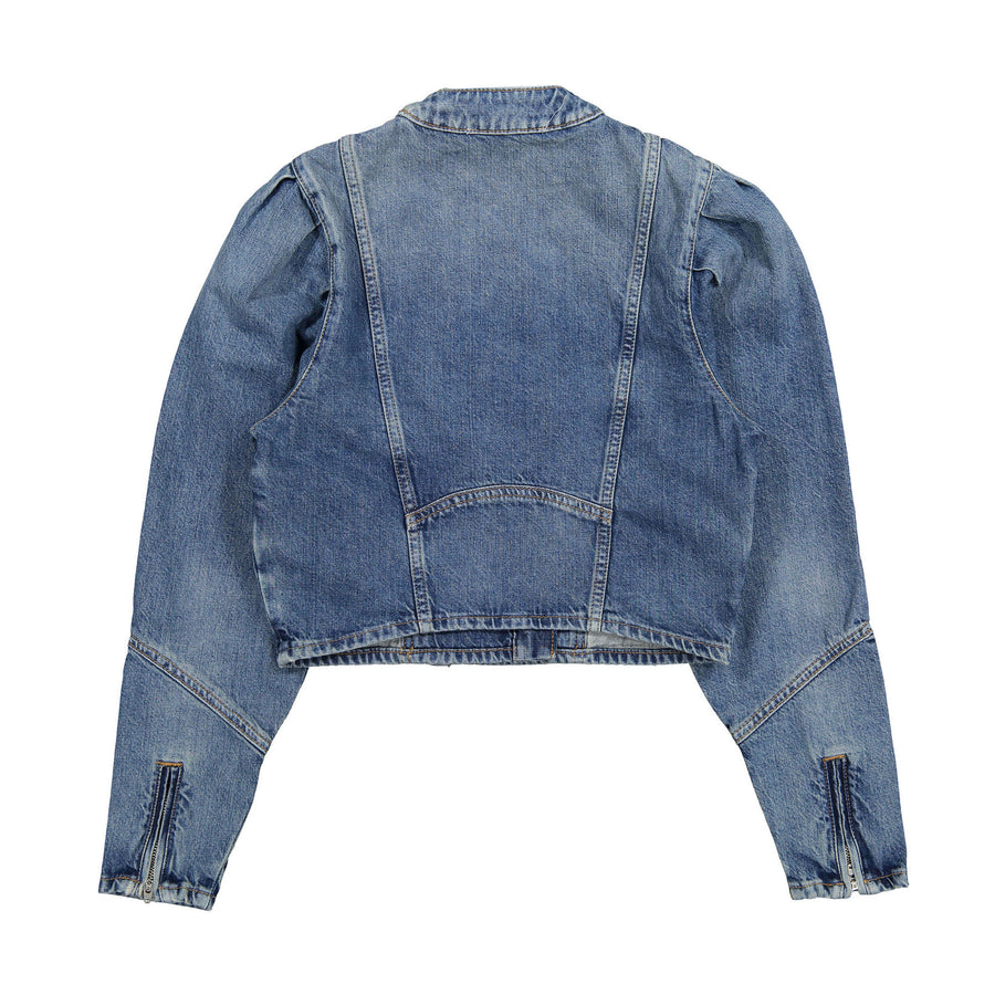 Ba-sh Denim Daisy Jacket