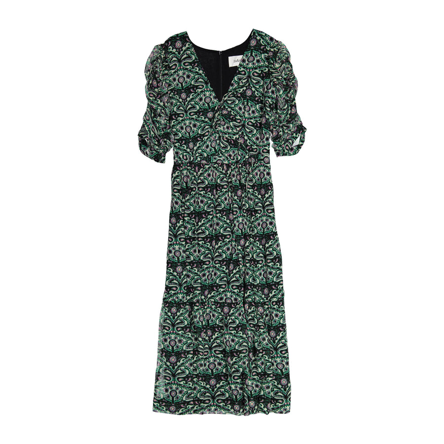 Ba-sh Vert Fine Dress