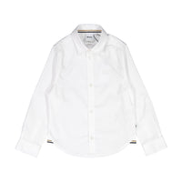 Hugo Boss White Detail Long Sleeved Shirt