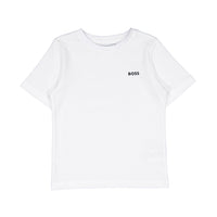 Hugo Boss White Perm Small Logo Tshirt